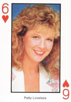 1990 The Best of Country Music Playing Cards #6♥ Patty Loveless Front