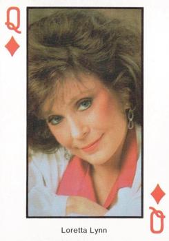 1990 The Best of Country Music Playing Cards #Q♦ Loretta Lynn Front