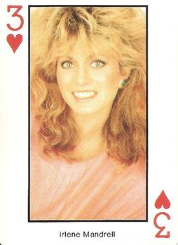 1990 The Best of Country Music Playing Cards #3♥ Irlene Mandrell Front