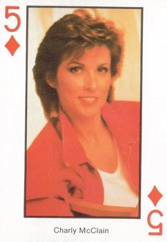 1990 The Best of Country Music Playing Cards #5♦ Charly McClain Front