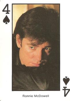 1990 The Best of Country Music Playing Cards #4♠ Ronnie McDowell Front
