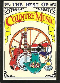 1990 The Best of Country Music Playing Cards #A♦ Buck Owens Back