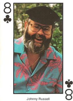 1990 The Best of Country Music Playing Cards #8♣ Johnny Russell Front