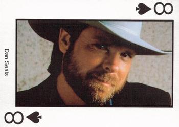 1990 The Best of Country Music Playing Cards #8♠ Dan Seals Front