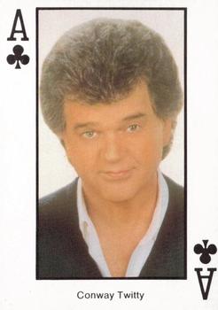 1990 The Best of Country Music Playing Cards #A♣ Conway Twitty Front