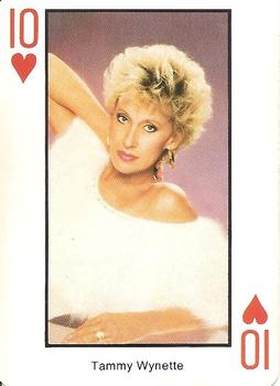 1990 The Best of Country Music Playing Cards #10♥ Tammy Wynette Front