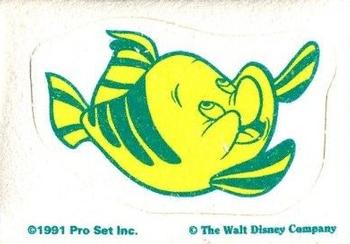 1991 Pro Set The Little Mermaid - Sponges #NNO Flounder Front
