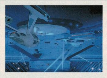 1984 FTCC Star Trek III: The Search for Spock #15 The Enterprise berthed next to the Excelsior inside Spacedoc Front