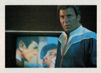 1984 FTCC Star Trek III: The Search for Spock #18 Kirk viewing the tape of Spock transferring his katra to Bones Front