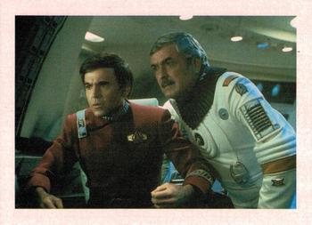 1984 FTCC Star Trek III: The Search for Spock #40 Scotty and Chekov worrying over instrument readings Front