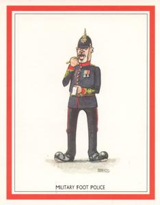 1994 Victoria Gallery Caricatures of the British Army 1st Series #12 Military Foot Police Front