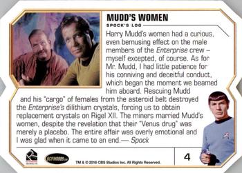 2016 Rittenhouse Star Trek The Original Series 50th Anniversary #4 Mudd's Women Back