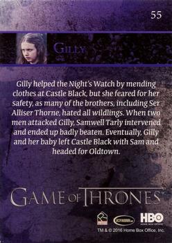 2016 Rittenhouse Game of Thrones Season 5 #55 Gilly Back