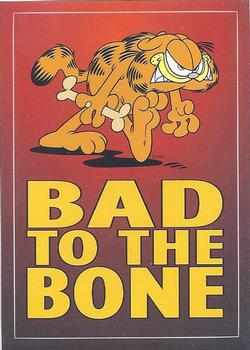 2004 Pacific Garfield - Vinyl Cling Stickers #21 Bad to the bone Front