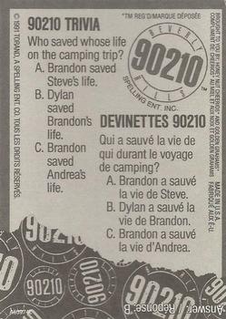 1991 Cheerios/Golden Grahams Beverly Hills 90210 #NNO Brandon / Dylan Back