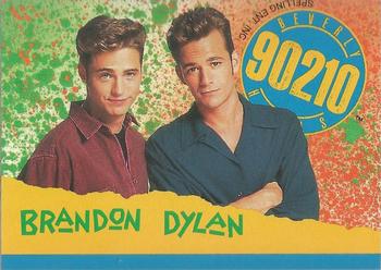 1991 Cheerios/Golden Grahams Beverly Hills 90210 #NNO Brandon / Dylan Front