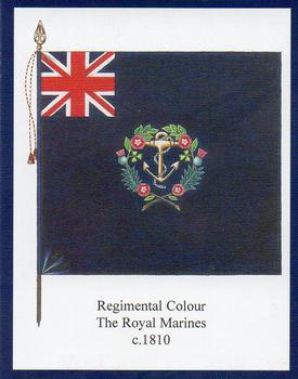 2008 Regimental Colours : The Royal Marines 2nd Series #4 Regimental Colour The Royal Marines c.1810 Front