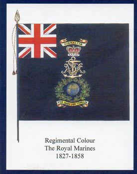 2008 Regimental Colours : The Royal Marines 2nd Series #6 Regimental Colour 1827-1858 Front