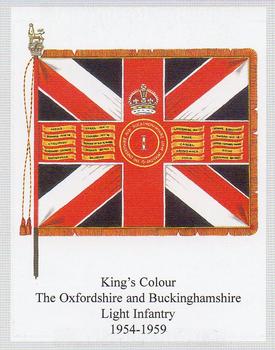 2007 Regimental Colours : The Oxfordshire and Buckinghamshire Light Infantry 1st Series #5 King's Colour 1st Battalion 1954-1959 Front