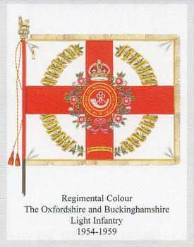 2007 Regimental Colours : The Oxfordshire and Buckinghamshire Light Infantry 1st Series #6 Regimental Colour 1st Battalion 1954-1959 Front