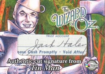 2006 Breygent The Wizard of Oz - Cut Signatures #CSJH Jack Haley Front