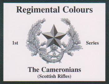 2009 Regimental Colours : The Cameronians (Scottish Rifles) #NNO Title Card Front