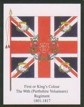 2009 Regimental Colours : The Cameronians (Scottish Rifles) #1 First or King's Colour 90th Foot 1801-1817 Front