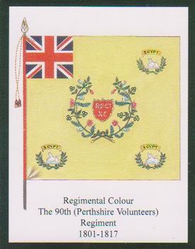 2009 Regimental Colours : The Cameronians (Scottish Rifles) #2 Regimental Colour 90th Foot 1801-1817 Front