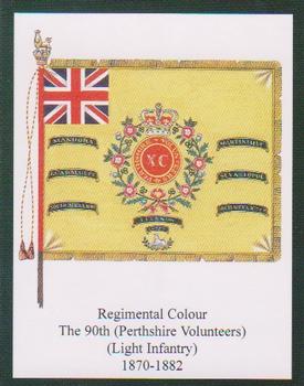 2009 Regimental Colours : The Cameronians (Scottish Rifles) #6 Regimental Colour 90th Foot 1870-1882 Front