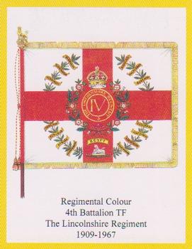 2006 Regimental Colours : The Royal Lincolnshire Regiment #6 Regimental Colour 4th Battalion 1909-1967 Front