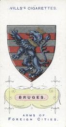 1912 Wills's Arms of Foreign Cities #10 Bruges Front