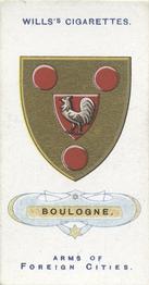1912 Wills's Arms of Foreign Cities #14 Boulogne Front