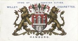 1912 Wills's Arms of Foreign Cities #19 Hamburg Front