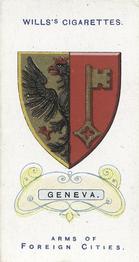 1912 Wills's Arms of Foreign Cities #45 Geneva Front
