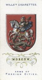 1912 Wills's Arms of Foreign Cities #49 Moscow Front