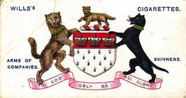 1913 Wills's Arms of Companies #45 Skinners Front