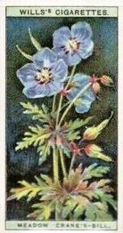 1923 Wills's Wild Flowers #7 Meadow Crane's Bill Front
