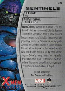 2009 Rittenhouse X-Men Archives - Nemesis #N8 Sentinels Back