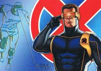2009 Rittenhouse X-Men Archives - Legendary Heroes #LH4 Cyclops Front