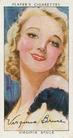 1938 Player's Film Stars Third Series #6 Virginia Bruce Front