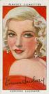 1938 Player's Film Stars Third Series #25 Corinne Luchaire Front