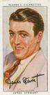 1938 Player's Film Stars Third Series #45 James Stewart Front