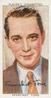 1938 Player's Film Stars Third Series #47 Franchot Tone Front