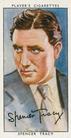 1938 Player's Film Stars Third Series #48 Spencer Tracy Front