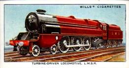 1936 Wills's Railway Engines #3 Turbine Driven Locomotive Front