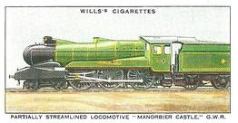 1936 Wills's Railway Engines #8 Partially-Streamlined Loco. 