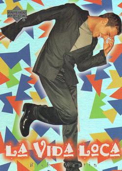 1999 Upper Deck Ricky Martin - La Vida Loca Rainbow Foil #L5 Ricky 5 Front