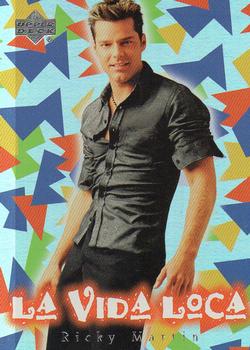 1999 Upper Deck Ricky Martin - La Vida Loca Rainbow Foil #L13 Ricky 13 Front