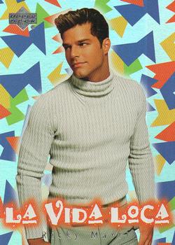 1999 Upper Deck Ricky Martin - La Vida Loca Rainbow Foil #L15 Ricky 15 Front