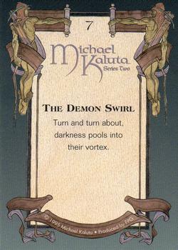 1995 FPG Michael Kaluta Series 2 #7 The Demon Swirl Back